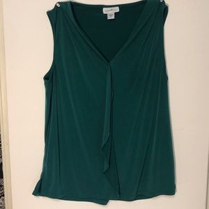 Green blouse